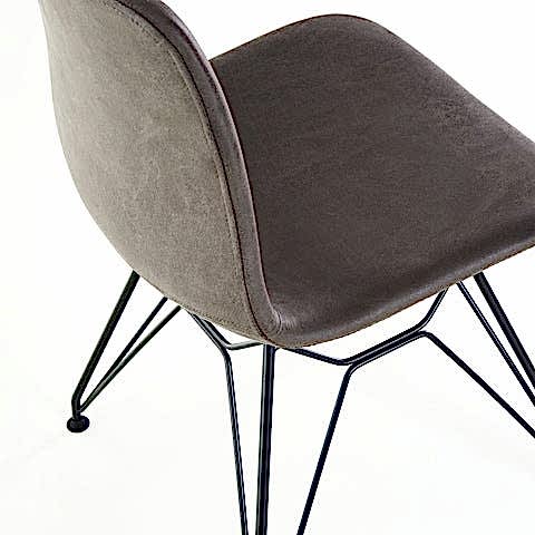 Lawson Brown Leather Chair